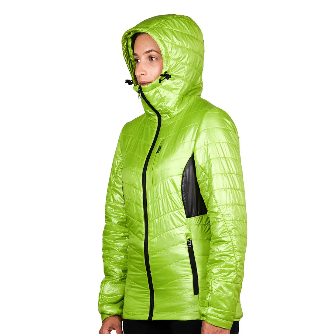 Pemasok merek pakaian luar ruangan Italia jaket Polartec daur ulang sesuai pesanan