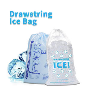 Sacs à glace étanches et résistants aux déchirures 5 kg, très résistants pour le refroidissement industriel et les chantiers de construction - Product Image 3