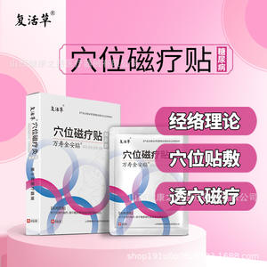 Patchs magnétiques Fu Hua pour points d'acupuncture, lot de 6, pour le soulagement du diabète, dispositif médical de classe II, fabriqué au Shanxi - Product Image 2