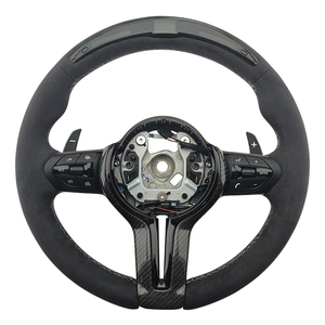 Volante Deportivo LED de Alcántara en Oferta para BMW Serie 5 F30 F10 F32 F90 F80 F82 F87 - Product Image 1