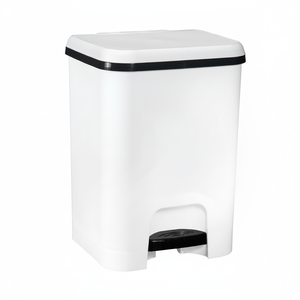 Bidone a Pedale Bianco da 20L (Plastica 3160) - Product Image 2