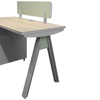 Bureau de travail, mobilier de bureau, bureau moderne pour le personnel, bureaux à 2 places, table de personnel extensible personnalisée