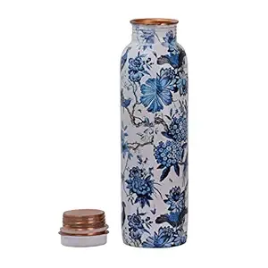 Elegant Handmade <b>Copper</b> Water <b>Bottle</b> 850ml for Pure <b>Drinking</b> Water Available at Inexpensive Price for Bulk Export - Product Image 2