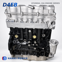 Moteur diesel D4EB Long Block 2.2L neuf, norme Euro IV, 110 kW/4000 tr/min, couple de 335 N.m pour Santa Fe