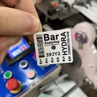 Etiquetas de código QR variables impresas personalizadas, pegatina de vinilo, pegatina de código de barras, adhesivo de vinilo, código QR, pegatinas troqueladas, calcomanía