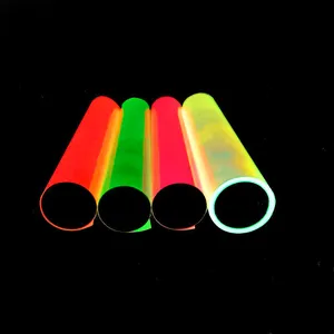 Regenboog Holografische Lichtgevende Warmte Overdracht Film Roll Glow In The Dark Printable Htv Vinyl Voor T-Shirts Textiel