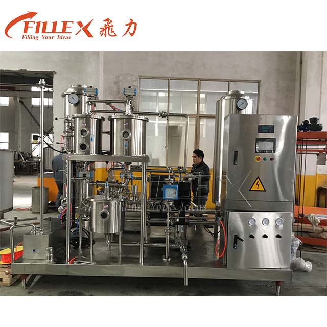 High Ratio CO2 carbonated drink making machine