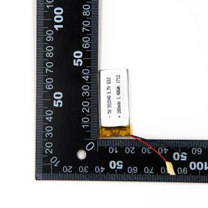 OEM ODM kökenli fabrika toptan 502040 3.7V 380mAh polimer şarj edilebilir lityum iyon batarya - Product Image 4