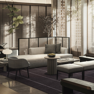 Juego de Muebles para Habitación de Hotel de 3 Estrellas, Personalizado, Sala de Estar Moderna, Acabado Moderno de Mediados de Siglo, Juego de Dormitorio de Madera Sólida para Hotel - Product Image 3