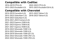 Kit de bobine d'allumage UF742 pour Chevy Silverado GMC Sierra 1500 Tahoe Yukon 5.3L V8, kit d'entretien