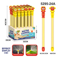 Pistolets à eau longs à effet feux d'artifice, canons à eau pour l'été, jeux de piscine et de plage, cadeaux de fête, jeux de jardin, jouets pour enfants en gros