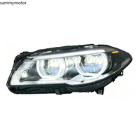Pièces automobiles, ensemble de phares LED pour BMW Série 5 F10 F18 2011-2017, phares modifiés avec Angel Eye LED DRL, clignotants séquentiels