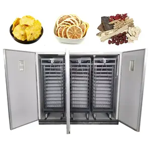 Industrial fish spice noodle sliced mushroom cassava pet food onion drying equipment