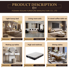เตียงขนาดคิงไซส์ทำจากหนังแท้ของอิตาลีตกแต่งบ้านสไตล์วิลลาทันสมัย - Product Image 5
