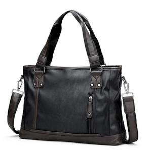 Sac à main pour homme imperméable, sac de voyage en cuir, sac à main pour homme de haute qualité, sac messager en cuir, sacs de bureau pour homme - Product Image 1