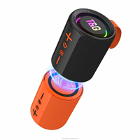 Haut-parleur Bluetooth magnétique 2-en-1 séparable, avec blocs de couleur, double haut-parleur sans fil séparable, son stéréo puissant pour la maison et l'extérieur