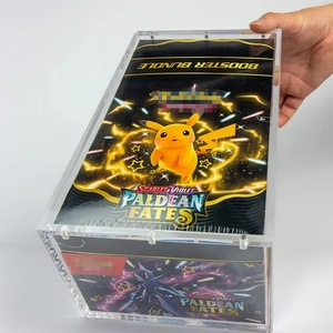 Étui en acrylique pour l'affichage de l'ensemble de boosters Pokémon, affichage en anglais, étui en acrylique pour l'affichage de l'ensemble de boosters Pokémon - Product Image 6