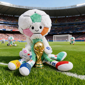 <span class=keywords><strong>FIFA</strong></span> ของเล่นฟุตบอลสัตว์เลี้ยงที่ได้รับใบอนุญาตมาอย่างเป็นทางการมินิ/เมกะฟุตบอลน่ารักกอดปลาหมึกตุ๊กตานุ่มสุนัขของเล่นเคี้ยว - Product Image 6