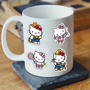 60 Pcs Sáng Tạo Dễ Thương <span class=keywords><strong>Kitty</strong></span> Khác Nhau Chuyên Nghiệp Trang Trí Dán Xin Chào Mèo Con Vẻ Đẹp Cao Hành Lý Máy Tính Xách Tay Phim Hoạt Hình Dán - Product Image 6