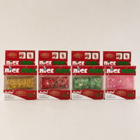 Bâton de beurre moulable anti-stress, jouet extensible et compressible en maltose avec paillettes, cadeau de Noël, boîte mystère de bureau
