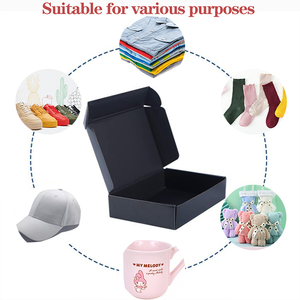 Vente en gros Boîte postale d'expédition en carton ondulé à forte dureté Boîte postale en carton imprimé personnalisé avec logo - Product Image 4