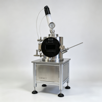 3000 ℃   Fourneau de fusion à induction à arc de bureau, équipement expérimental de fusion d'alliages à haute température