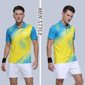Groothandel Golfshirts Unisex Sportshirts Custom Sublimatie Jersey Tennis Badminton Aanpasbare Performance Polo's - Product Image 2