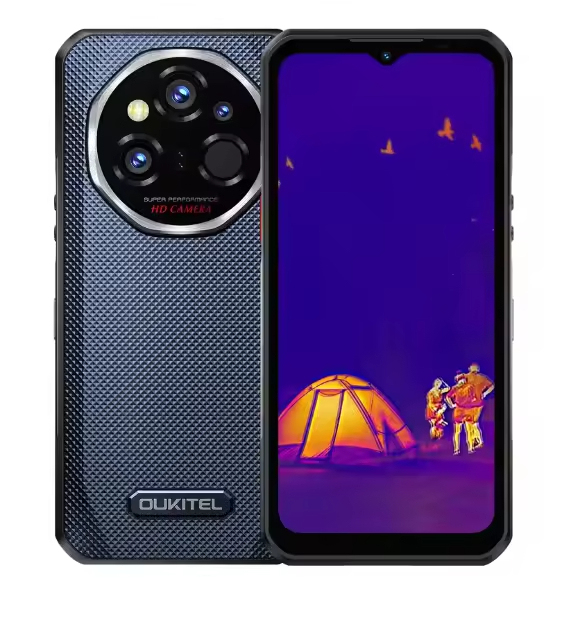New  WP55 Ultra Thermal Imaging Rugged Phone 11000mAh 5G 108MP Camera 16GB RAM 512GB ROM IP68 Waterproof Rugged Cellphone