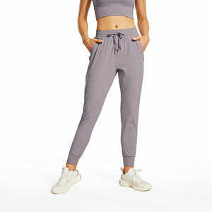 Lightweight Stretch <b>Jogger</b> Pants for Women with Adjustable Waistband for Bulk Orders Women <b>Slim</b> Fit <b>Jogger</b> Trousers with Pockets - Product Image 1