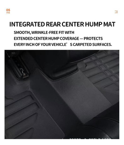 Tappetini per Auto in EVA a 3 Pezzi, Leggeri, Eleganti, Impermeabili, Spessore 5mm, Misura Standard Universale, Set Automobilistico Leader nel Settore - Product Image 5