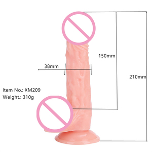 Venta al por mayor Artificial 8 pulgadas Dildo Mujer Sexy Realista PVC Artificial Pene Dildo Para Mujeres Adultos Juguetes Sexuales Monster Dildo <span class=keywords><strong>Dick</strong></span> - Product Image 2