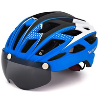 VICTGOAL adulto casco de bicicleta urbana casco bici adulto gafas de seguridad casco de bicicleta de carretera ojo eléctrico sheid ciclismo hombres casco de montar