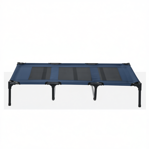 Cuccia Rialzata XL per Cani in Nylon Rettangolare Traspirante Rimovibile Lavabile per Interni Tutte le Stagioni - Product Image 1