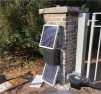 Vente en gros Support solaire mural Système de montage mural Système de trépied pliable à angle réglable Installation facile Support de panneau solaire