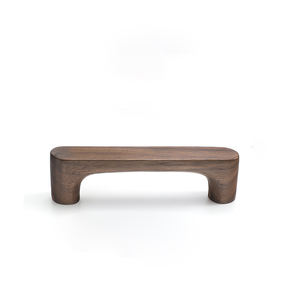 Manija y Pomo para muebles de roble conciso Qiansi, herrajes para armario de cocina de madera, manija redonda para cajón de armario - Product Image 5