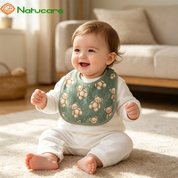Bavoirs en coton pour nouveau-nés, imprimés sur mesure, ultra absorbants, de haute qualité, bavoirs à double couche absorbants pour bébés garçons et filles