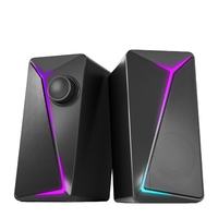Haut-parleurs audio pour ordinateur de bureau multimédia USB 2.0, alimentés par l'ordinateur portable, pour jeux sur PC