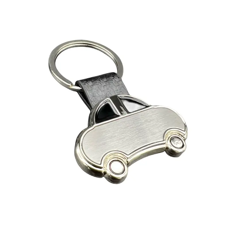 Diskon besar gantungan kunci mobil sublimasi liontin mobil kosong Aksesori gantungan kunci kustom cincin gantungan kunci