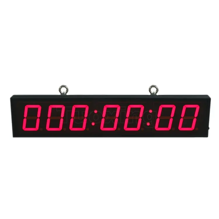 4 inch 7 digits Green 1000 hours led digital countdown timer switch timer