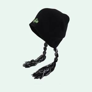 <span class=keywords><strong>Bonnet</strong></span> en tricot personnalisé avec logo, pompon tressé, style <span class=keywords><strong>péruvien</strong></span>, cache-oreilles, <span class=keywords><strong>bonnet</strong></span> Sherpa pour <span class=keywords><strong>femme</strong></span> - Product Image 5
