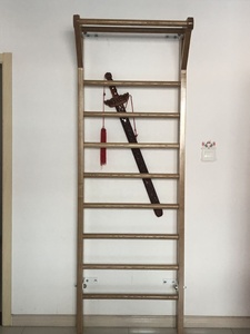 Wellshow Thể Thao Gỗ Thụy Điển Thể Dục Thang Gỗ Gian Hàng Thanh Treo Huấn Luyện Viên Calisthenics Tập Thể Dục - Product Image 6