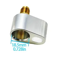 1 unidad/1 juego OLIVER Conector hembra de interfaz para detección de fugas en aire acondicionado automotriz, condensador, compresor y bomba