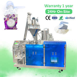 Machine à remplir et emballer les sachets à fermeture éclair (zip) pour poudre de 1000g - Optimisée pour les États-Unis, Équipement automatique polyvalent pour sachets de café - Product Image 1