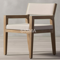 Ensemble de salle à manger moderne pour la maison, table ronde en bois massif, confortable, facile à nettoyer, durable, ensembles de chaises, meubles personnalisés