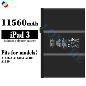 แบตเตอรี่ทดแทนสำหรับไอแพด <span class=keywords><strong>3</strong></span> ไอแพด 4 A1403 A1416 A1430 A1433 A145 แบตเตอรี่ลิเธียมไอออนแบบชาร์จไฟได้ - Product Image 2