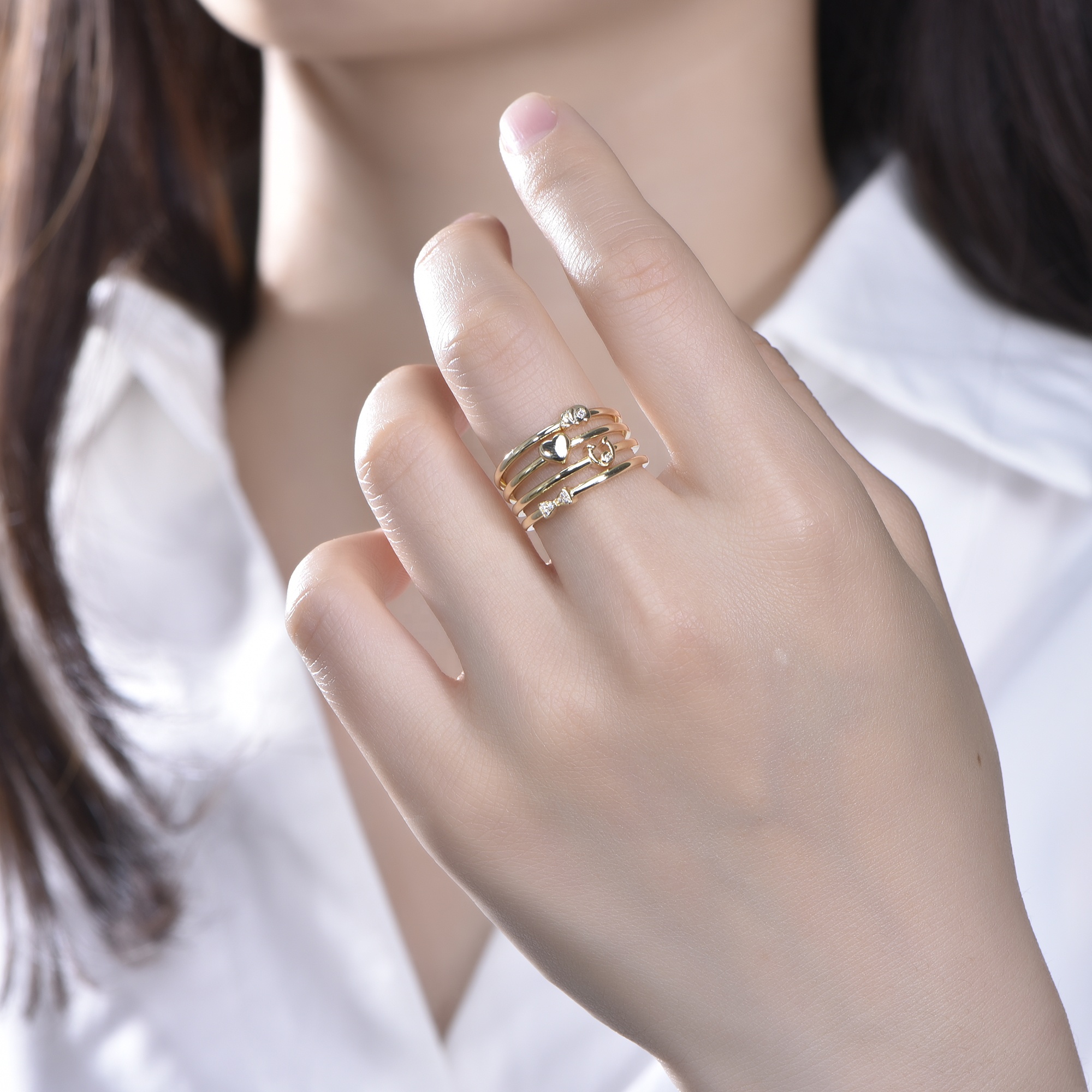 anillo de bodas 14k黄金结婚戒指钨丝925纯银结婚戒指女士结婚戒指