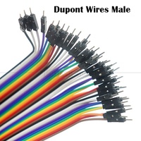 10Cm/20Cm/30Cm Perempuan/Perempuan Laki-laki/Laki-laki 40 Pin Konektor Dupont Kabel Jumper GPIO Breadboard untuk Elektronik Arduino Raspberry Pi