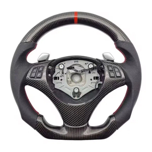 Volante de Cuero Serie 1 3 5 6 7 8 para BMW E81 E87 E82 E88 E21 E30 E36 E46 E90 E91 E92 E93 E34 E39 E60 E61 E63 E38 E65 - Product Image 6