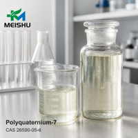 MEISHU Polyquaternium-7 CAS 26590-05-6 Polimer Kationik Kondisioner Rambut Agen Antistatik untuk Perawatan Rambut Sampo