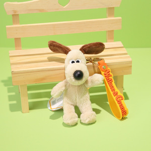 Wallace and <span class=keywords><strong>Gromit</strong></span> Plush Doggy Doll พวงกุญแจผ้าฝ้ายนุ่มพร้อมไส้ผ้าฝ้าย PP ของขวัญวันเกิดที่อบอุ่น - Product Image 4